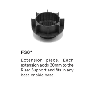 Pavetuf Adjustable Riser F30 Extension Piece