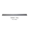 Slotted Grey Drain Channel